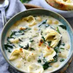 Creamy Spinach Artichoke Soup