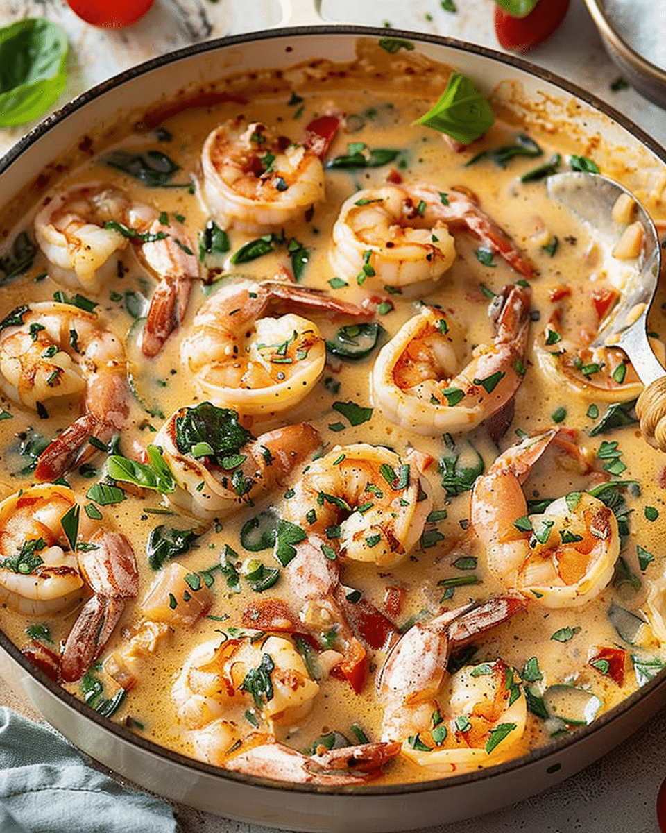 Creamy Tuscan Shrimp