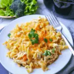 Crockpot Chicken Noodle Casserole