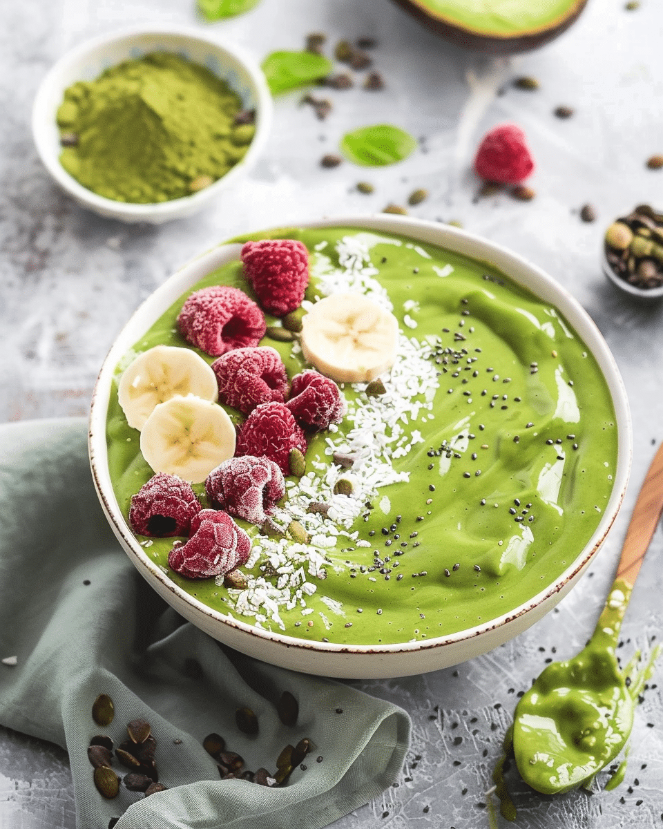 Matcha Smoothie Bowl