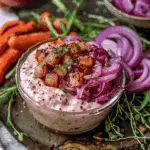 Warm Red Onion Dressing