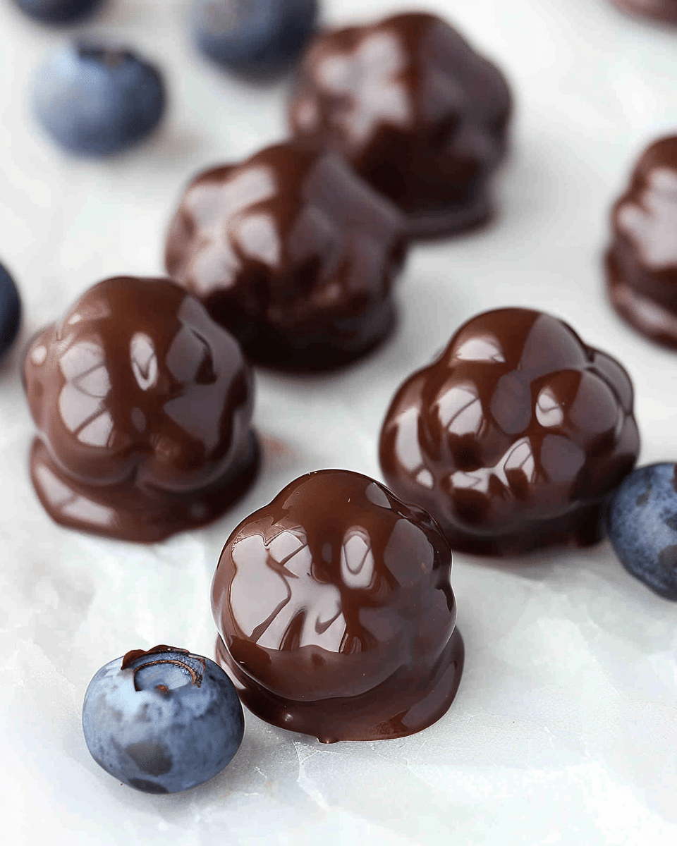 Chocolate Covered Blueberries