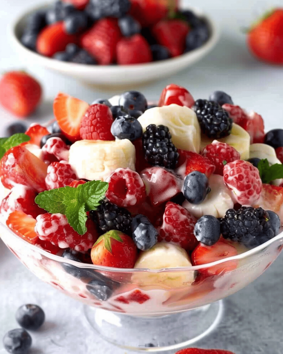 July 4 Fruit Salad