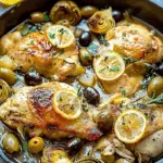 Lemon Chicken with Artichokes & Olives