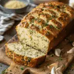 No-Knead Gluten-Free Garlic Herb Loaf