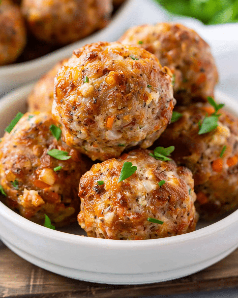 Sausage Balls Without Bisquick