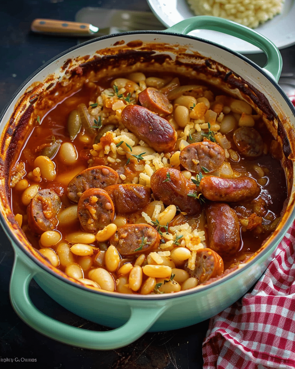 Sausage and Bean Casserole