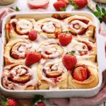 Strawberry Cinnamon Rolls