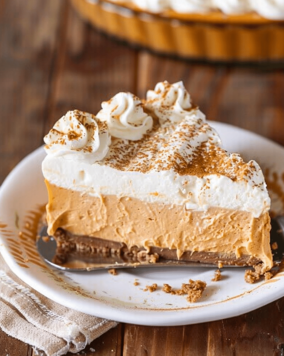 No Bake Pumpkin Cheesecake