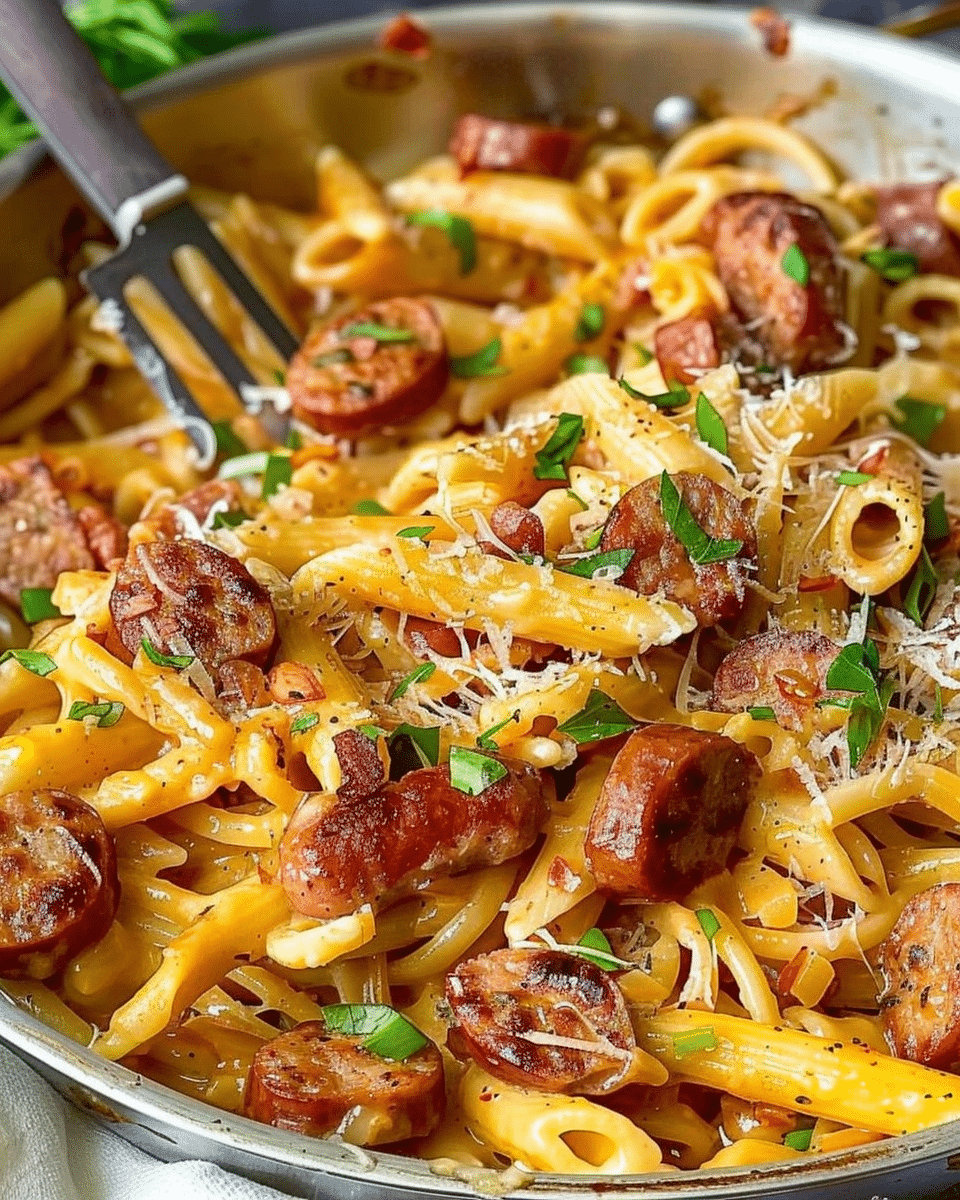 Smoked Sausage Pasta