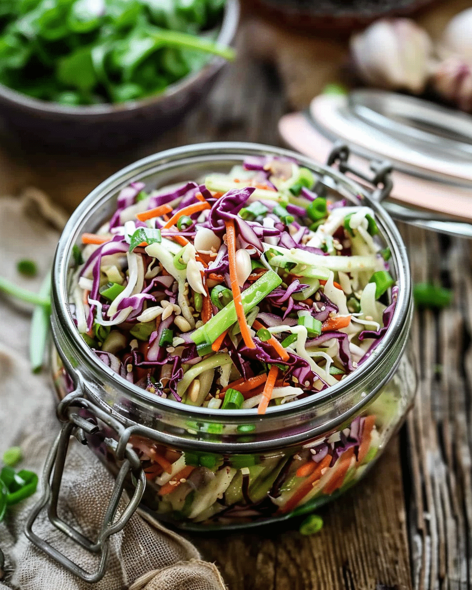 Easy Asian Slaw