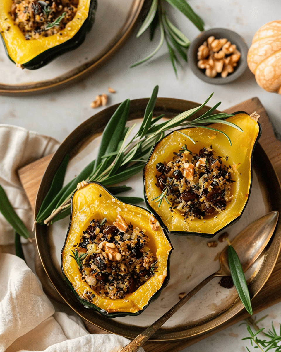 Stuffed Acorn Squash