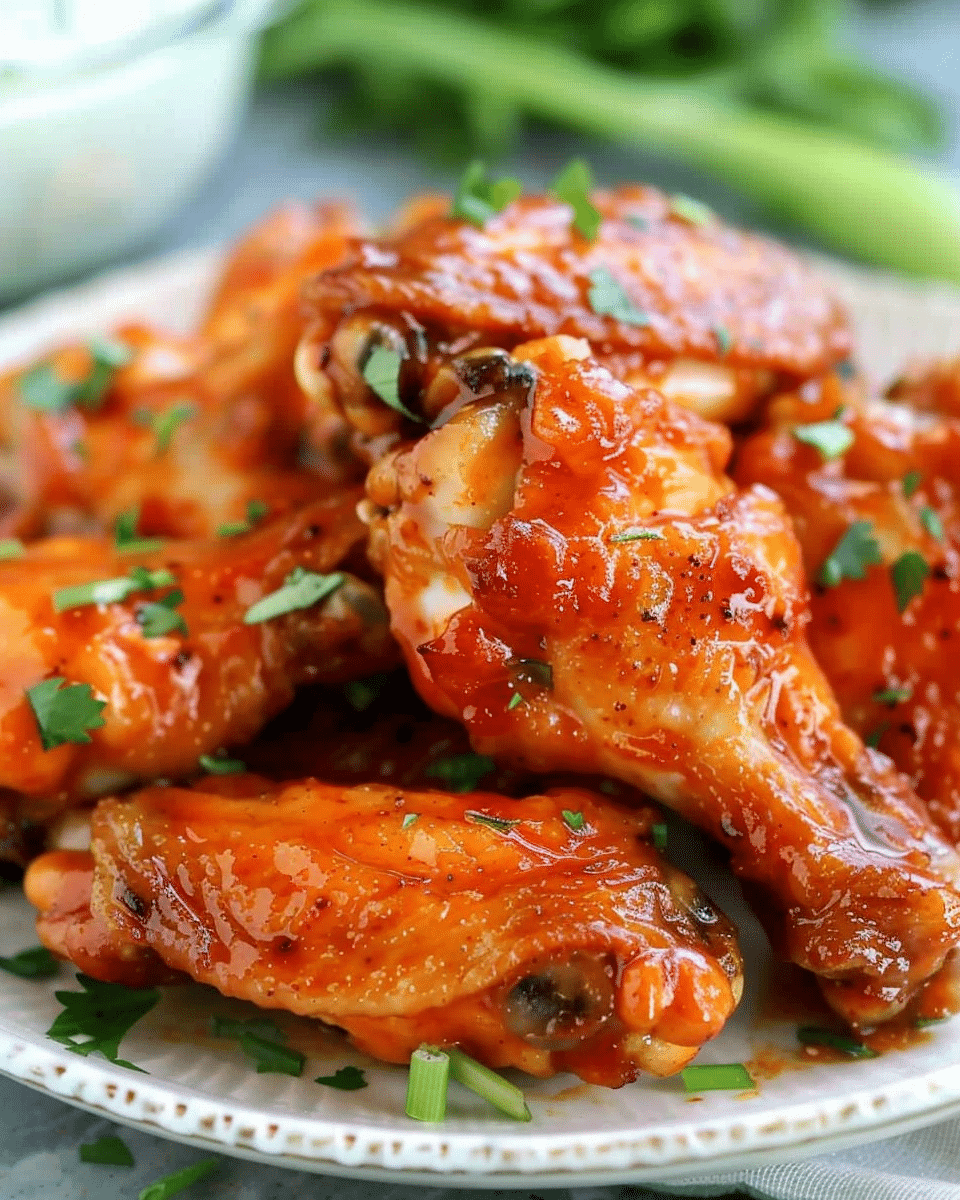 Air Fryer Buffalo Chicken Wings