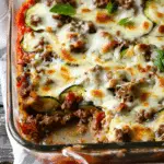 Ground Beef Zucchini Casserole