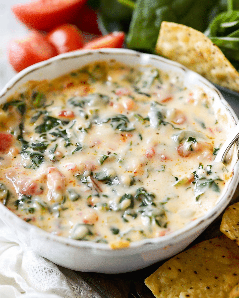 Spinach Con Queso