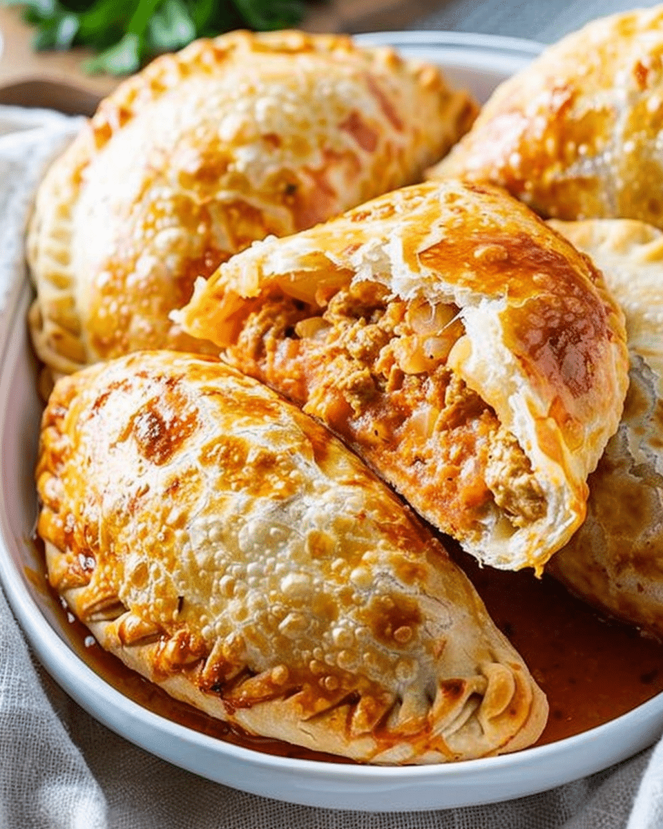 Easy Cheesy Baked Empanadas