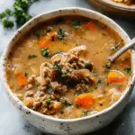 Ground Turkey Soup