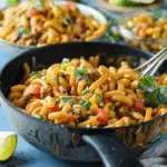 One Pot Cheesy Taco Pasta