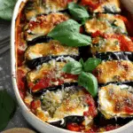 Eggplant Roll-Ups with Creamy Ricotta and Spinach