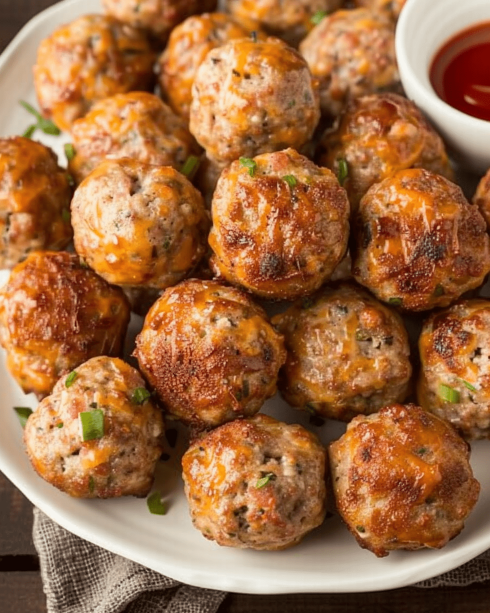Sausage Balls Without Bisquick
