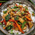 Vegan Spicy Honey Garlic Stir Fry