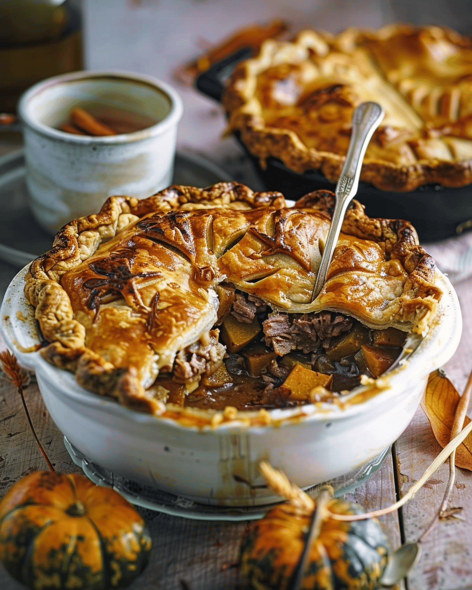 Welsh Lamb and Pumpkin Pie