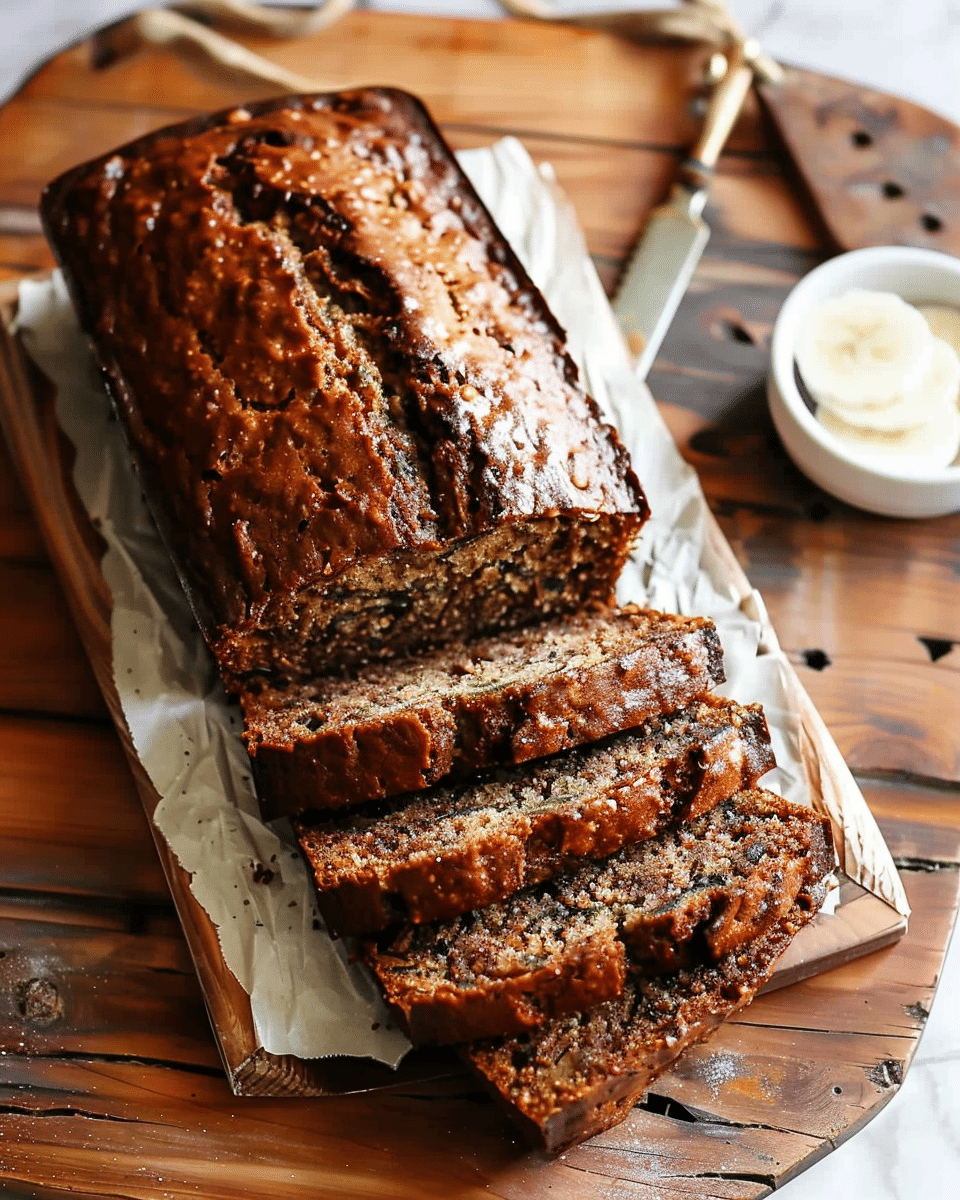 Zucchini Banana Bread