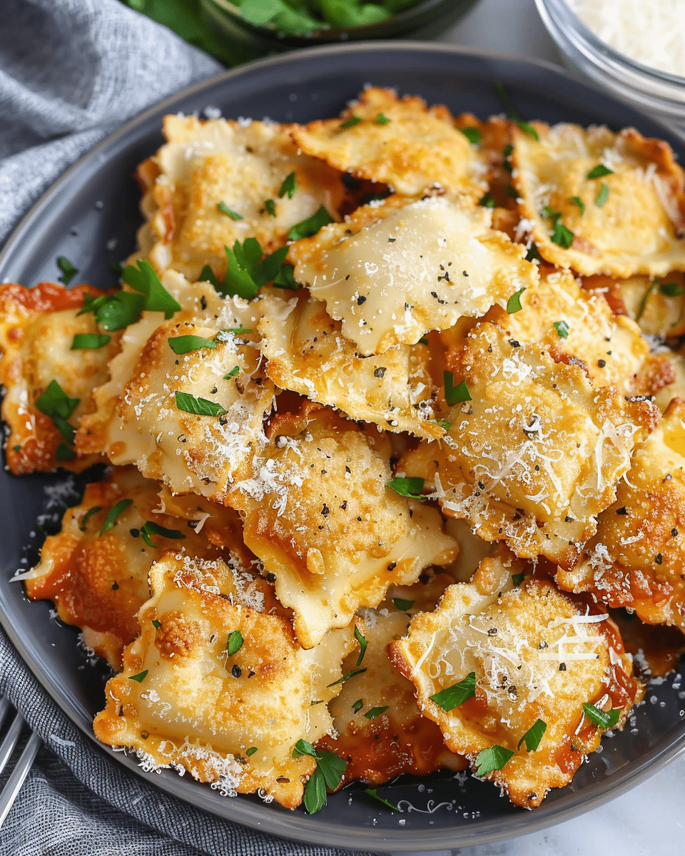 Air Fryer Ravioli