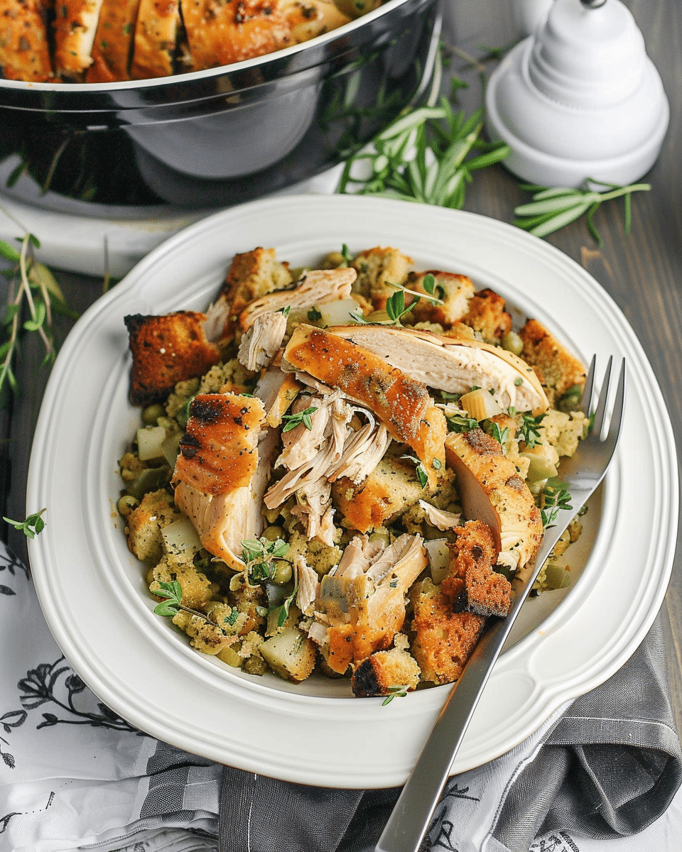 Chicken and Stuffing
