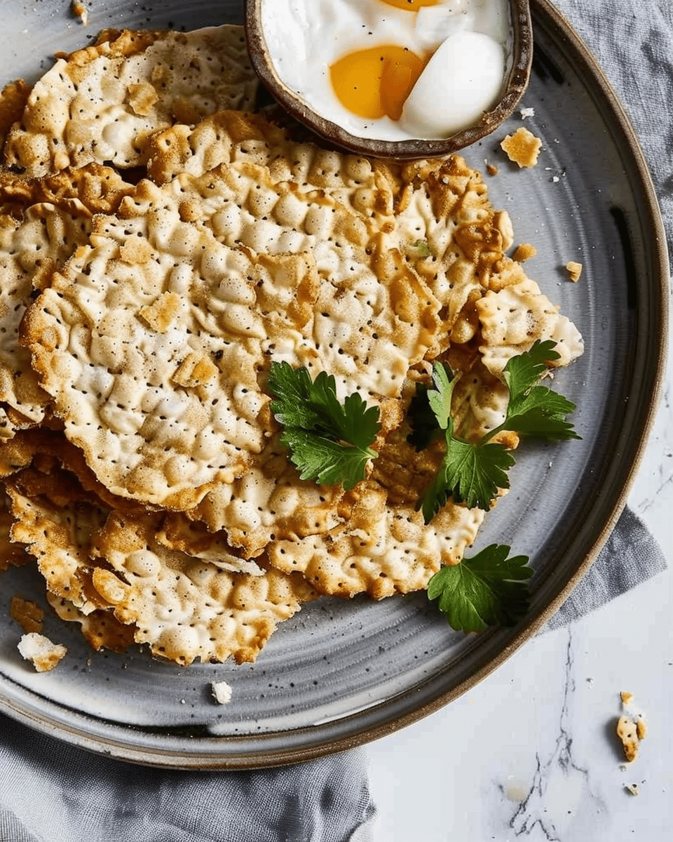 Eggy Fried Matzah