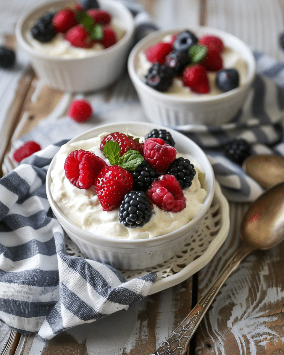 Greek Yogurt with Berries