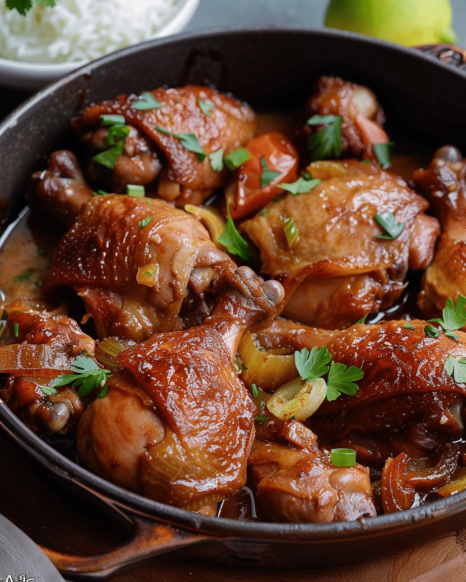 Classic Filipino Chicken Adobo
