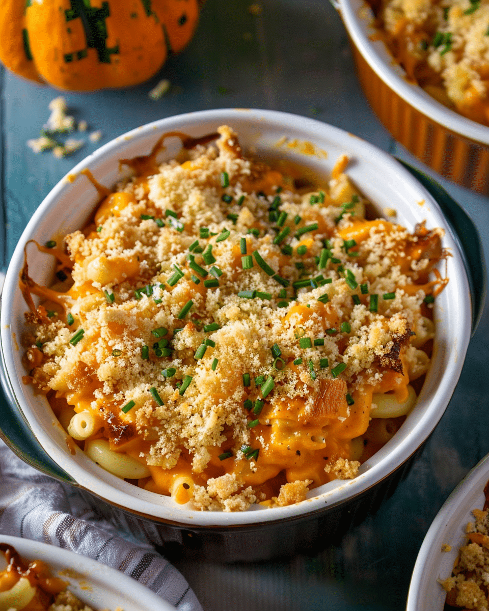 Pumpkin Mac and Cheese