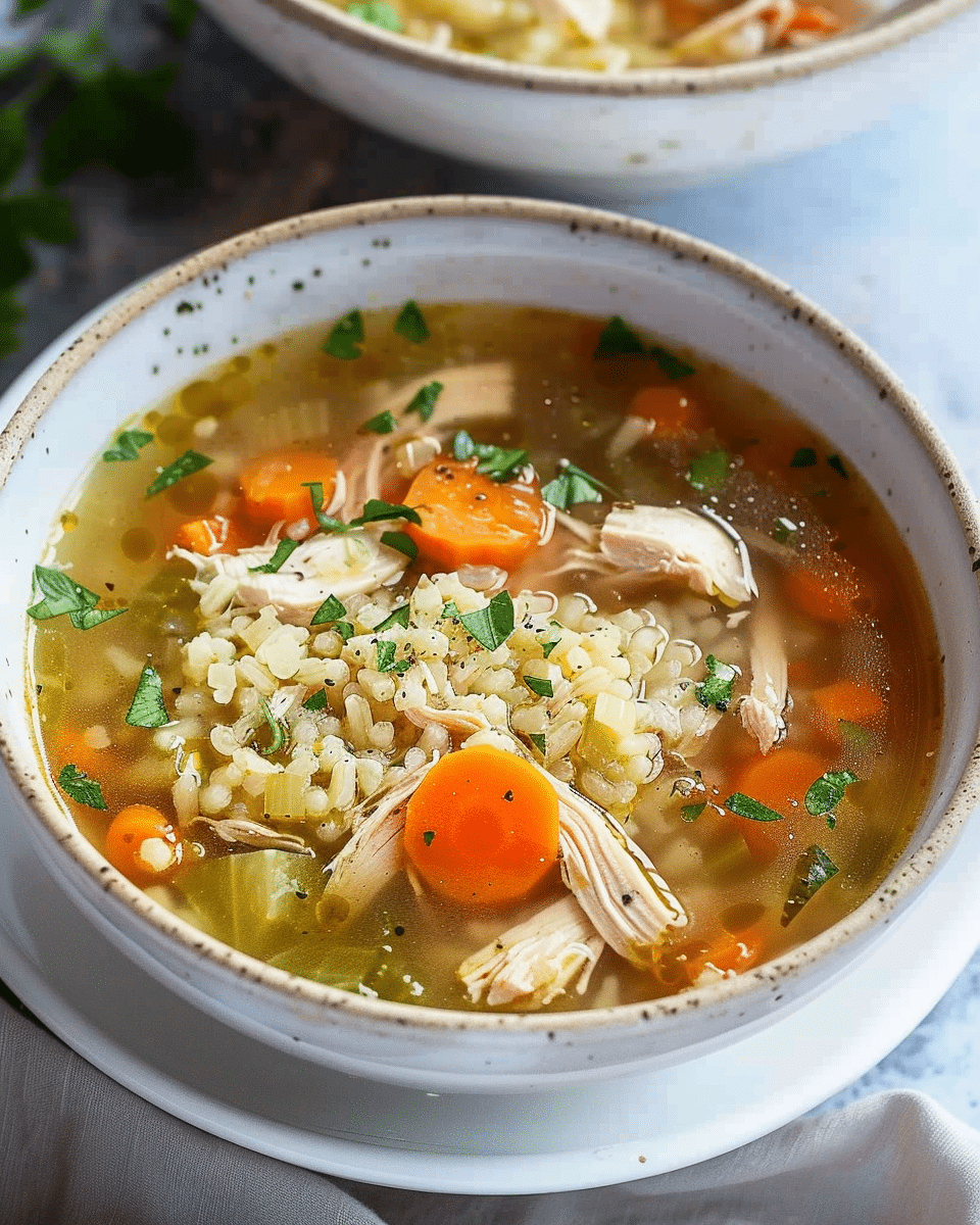 Bone Broth Chicken Soup