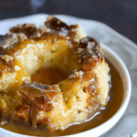Bread Pudding with Caramel Sauce