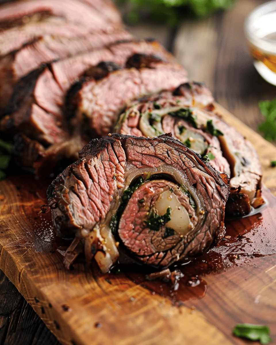 Grilled Steak Pinwheels