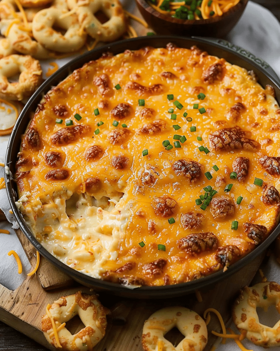 Smoked Gouda & Cheddar Cheese Dip