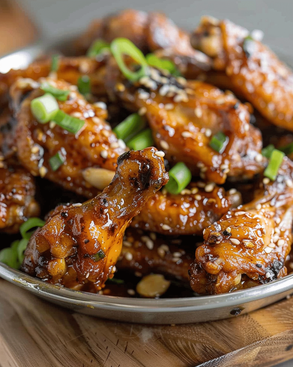 Soy Garlic Wings