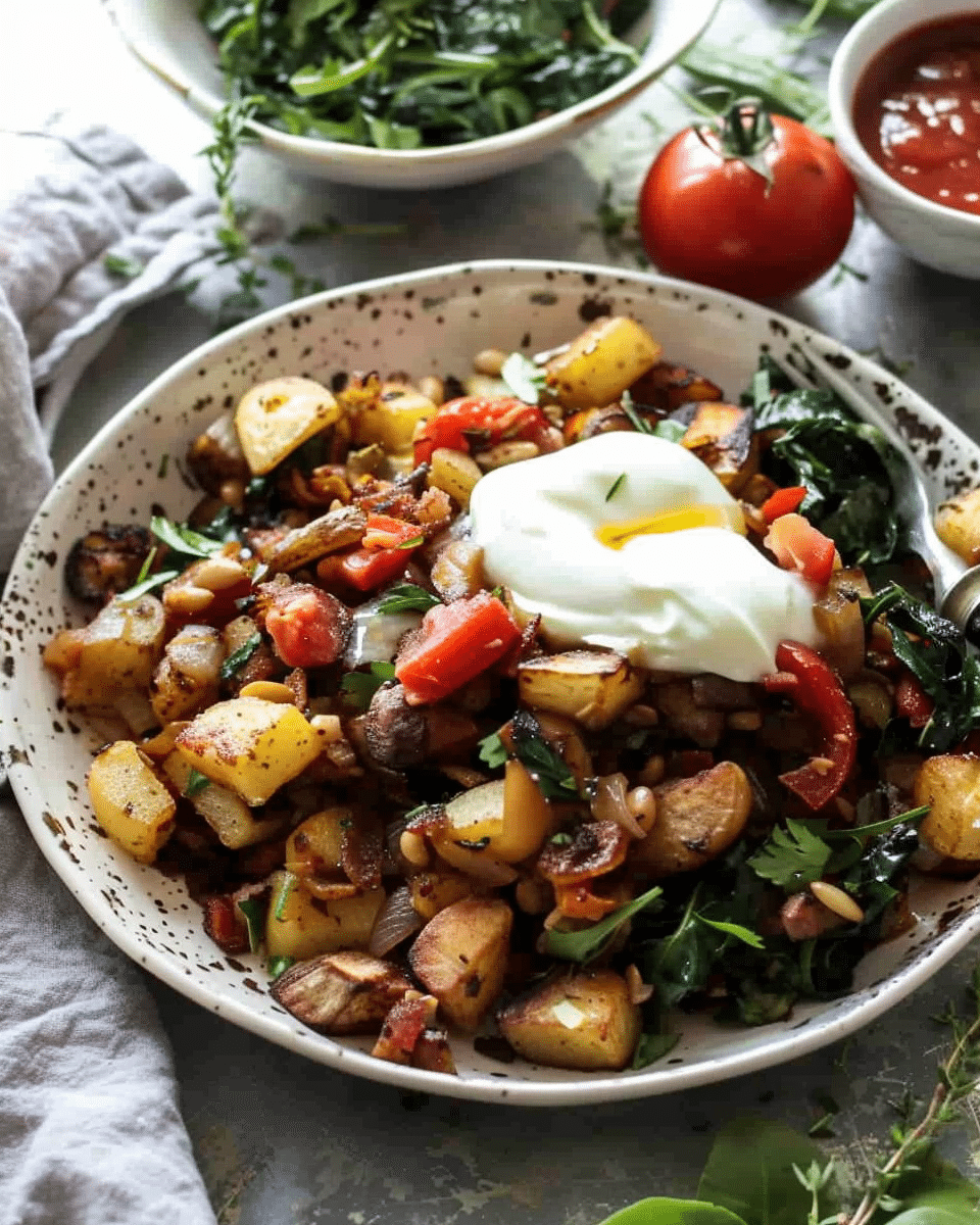 Easy Vegan Hash
