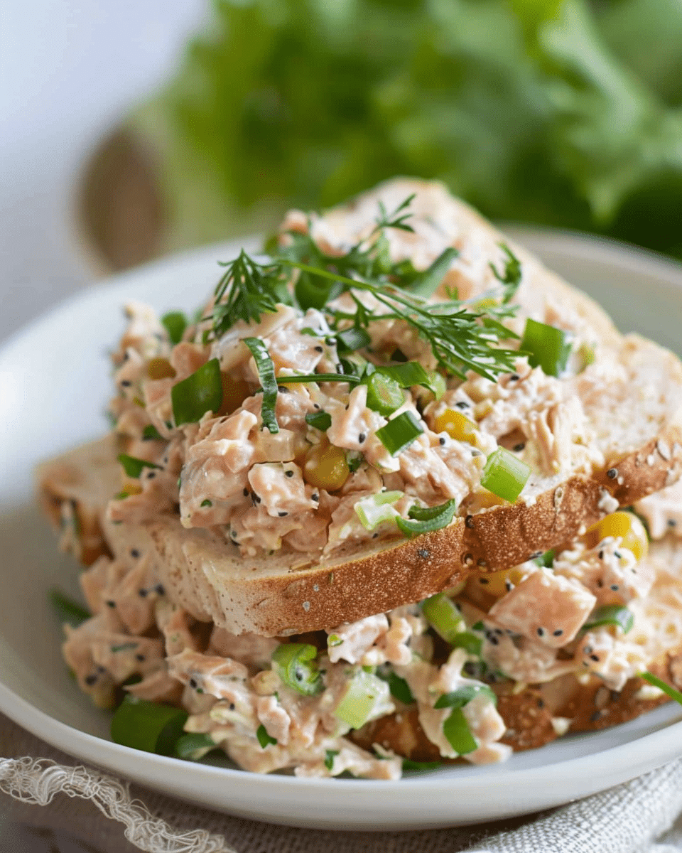Healthy Tuna Salad without Mayo