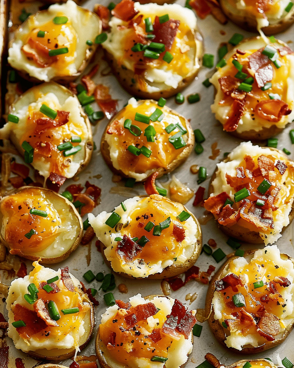 Loaded Smashed Potatoes