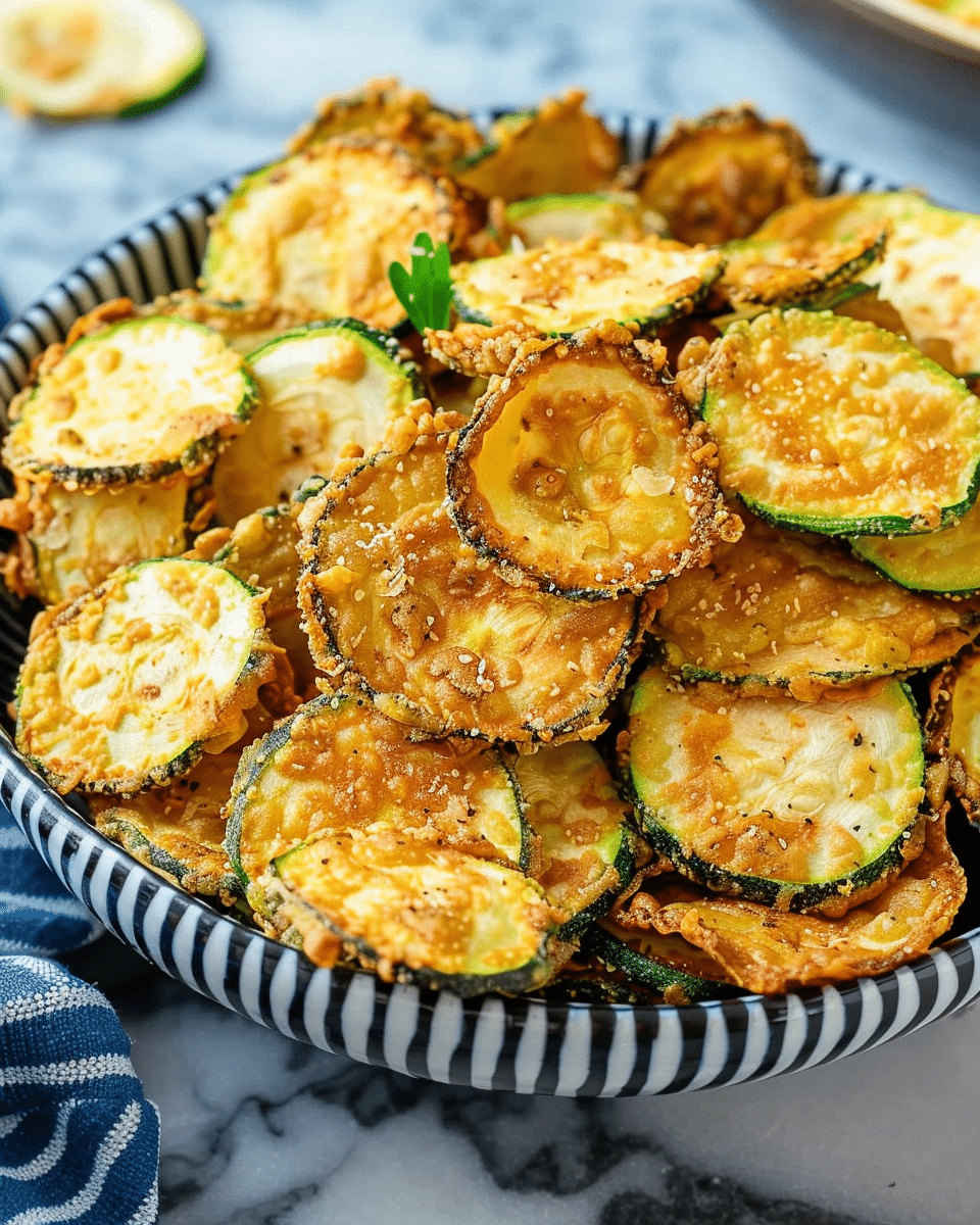 Air Fryer Zucchini Chips