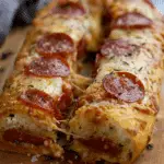 Cheesy Pepperoni Bread