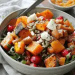 Fall Salad Bowl with Roasted Butternut Squash