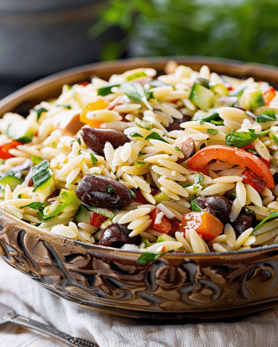 Mediterranean Orzo Salad