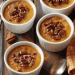 Pumpkin Pecan Custard