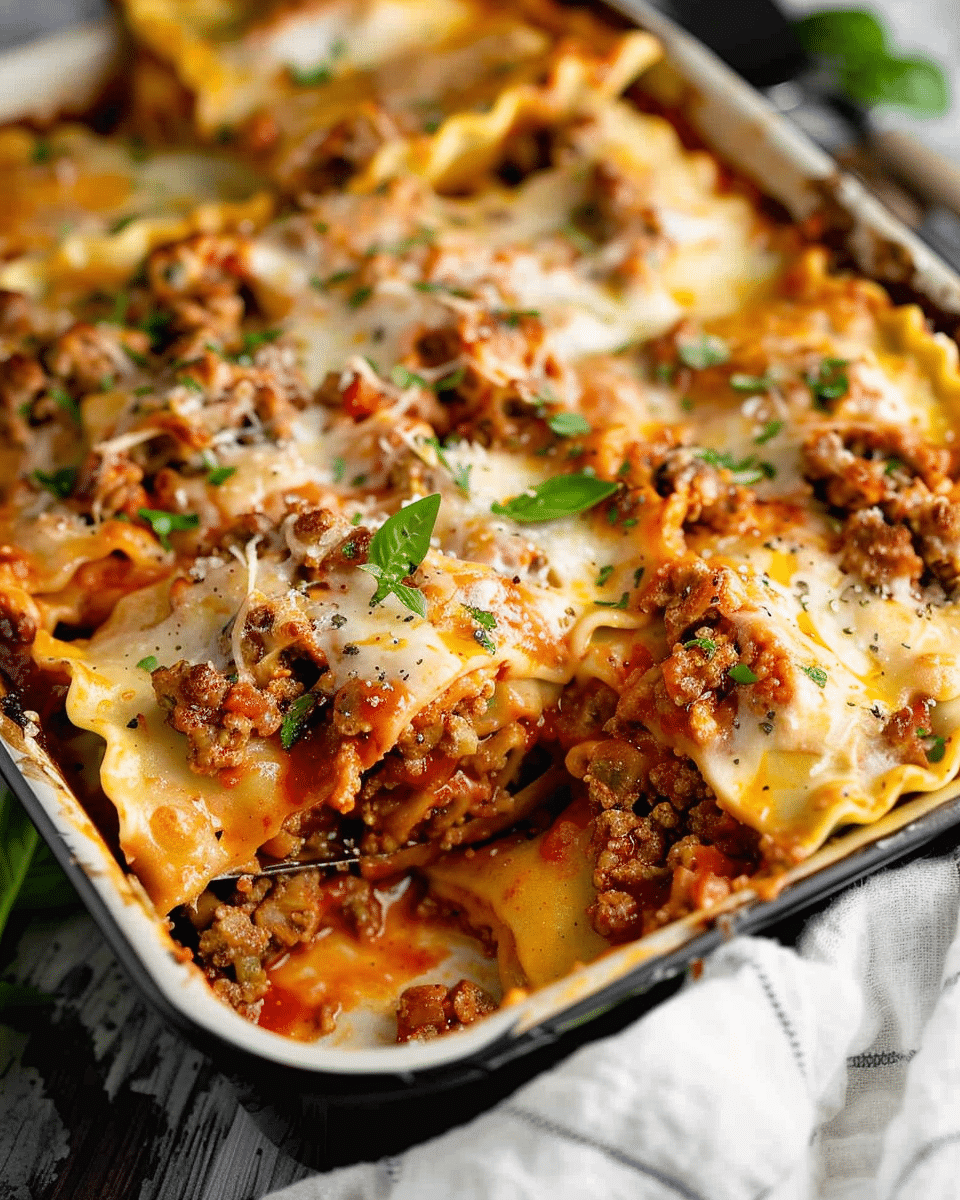 Ravioli Lasagna Casserole