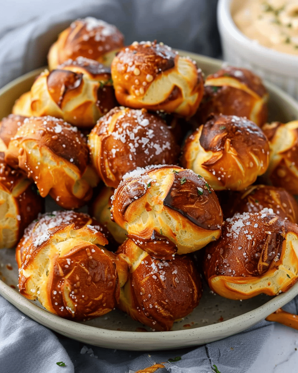 Air Fryer Pretzel Bites