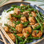 Easy Chinese Chicken and Green Beans