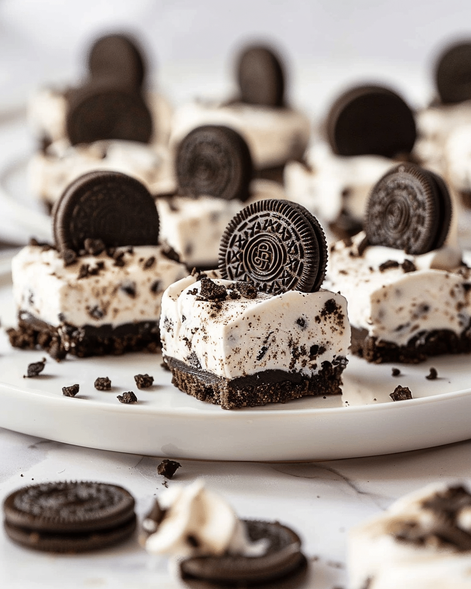 No-Bake Oreo Cheesecake Bites